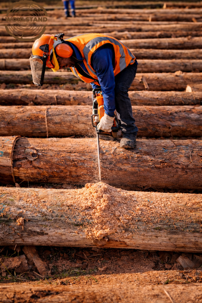 South African Eyucalyptus Logs